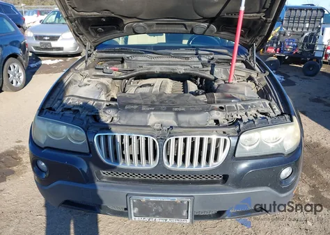 2008 BMW X3 3.0Si from USA, damaged, VIN WBXPC93448WJ07024